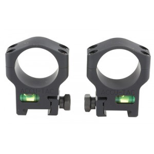 ACCU-TAC SCOPE RINGS 34MM BLK