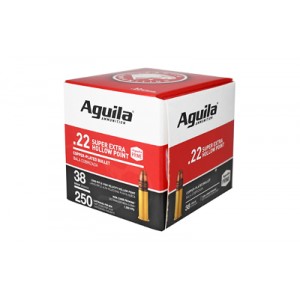 AGUILA 22LR HV HP 38 GR 250 PACK