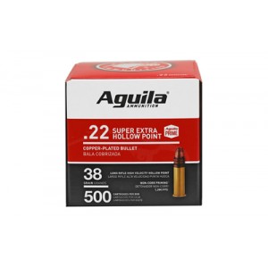 AGUILA 22LR HV HP 38 GR 500 PACK