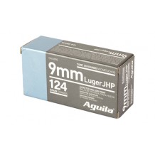 AGUILA 9MM 124GR JHP 50/500