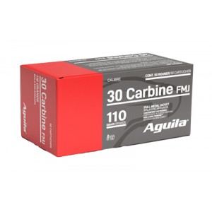 AGUILA 30CARB 110GR FMJ 50/1000