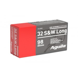 AGUILA 32S&W LONG 98GR LRN 50/1000