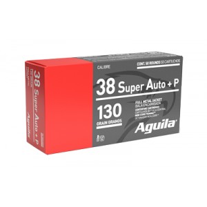 AGUILA 38SPR A +P 130GR 50/1000