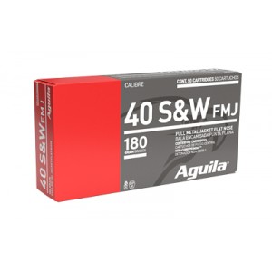 AGUILA 40SW 180GR FMJ 50/1000