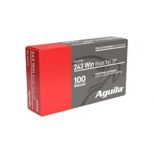 AGUILA 243WIN 100GR SP 20/200