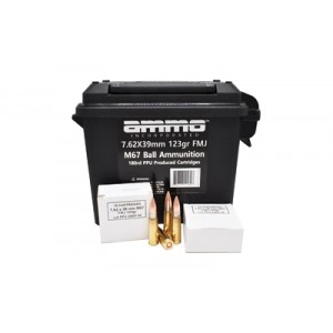 AMMO INC 7.62X39MM 123GR FMJ 180RD