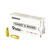 AMMO INC T&R 9MM 115GR FMJ 50/1000