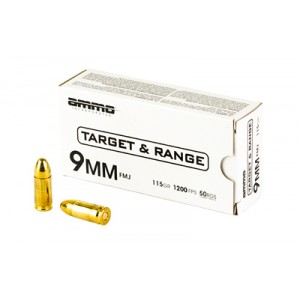 AMMO INC T&R 9MM 115GR FMJ 50/1000