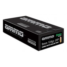 AMMO INC MATCH 9MM 124GR JHP 50/1000