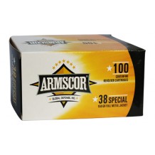 ARMSCOR 38SPL 158GR FMJ 100/1200