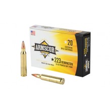 ARMSCOR 223REM 55GR PSP 20/1000