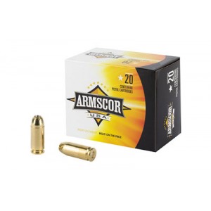 ARMSCOR 40S&W 180GR JHP 20/500