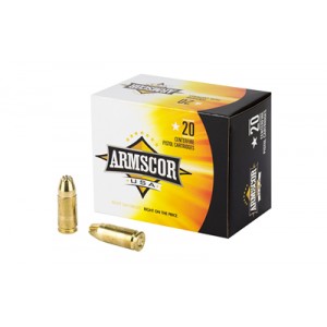 ARMSCOR 9MM 124GR JHP 20/500