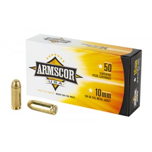 ARMSCOR 10MM 180GR FMJ 50/1000