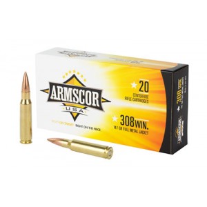 ARMSCOR 308WIN 147GR FMJ 20/200