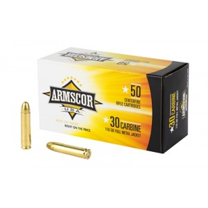 ARMSCOR 30CARB 110GR FMJ 50/1000