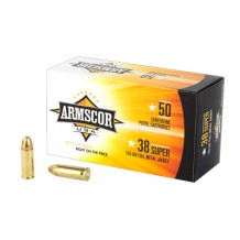 ARMSCOR 38SUPER 125GR FMJ 50/1000