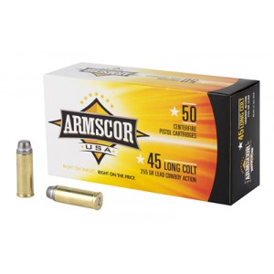 ARMSCOR 45LC 255GR LEAD 50/400