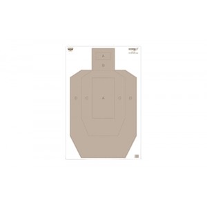 B/C EZE-SCORER IPSC TGT 100-23X35