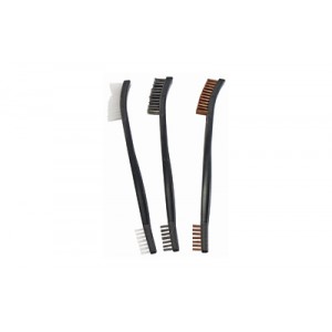 B/C UTILITY BRUSHES BRNZ/NYL/STL 3PK