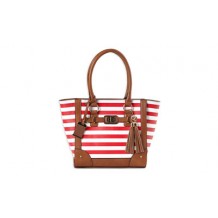 BULLDOG TOTE PURSE CHERRY