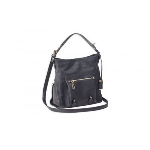 BULLDOG HOBO ANNA PURSE BLK