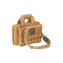 BULLDOG DLX 2 PISTOL RANGE BAG TAN
