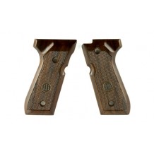 BERETTA GRIPS 92 96FS WOOD CHKRD