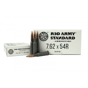 CENT ARMS 762X54R 148GR FMJ 20/620