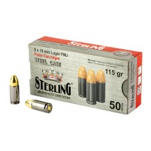 CENT ARMS STER 9MM 115GR FMJ 50/1500