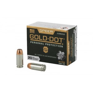 SPR GOLD DOT 40SW 180GR HP 20/200