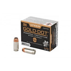 SPR GOLD DOT 40SW 180GR HP SB 20/200