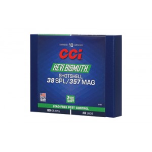 CCI 38/357 BISMUTH SHOTSHELL 10/200