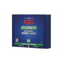 CCI 9MM BISMUTH SHOTSHELL 10/200