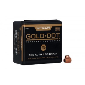 SPR GOLD DOT .355 90GR HP 100CT