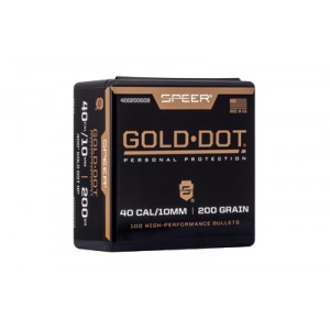 SPR GOLD DOT .400 200GR HP 100CT