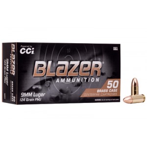 BLAZER BRASS 9MM 124GR FMJ 50/1000