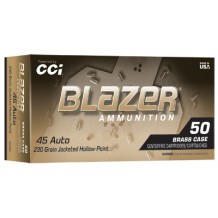 BLAZER BRASS 45ACP 230GR JHP 50/500