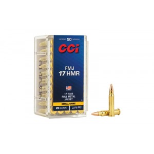 CCI 17HMR 20GR FMJ 50/2000