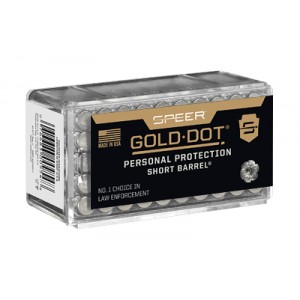 SPR GOLD DOT 22WMR 40GR SHRT BRL 50