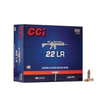 CCI 22LR TACTICAL 40GR CPRN 300/3000