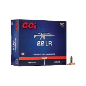 CCI 22LR TACTICAL 40GR CPRN 300/3000