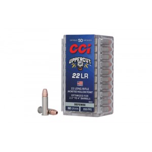 CCI UPPERCUT 22LR 32GR PLTD HP