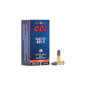 CCI QUIET 22LR 40GR LRN 50/5000