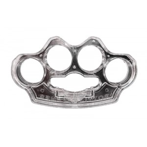 CBG PLASTIC KNUCKLES BTL OPNR CLEAR