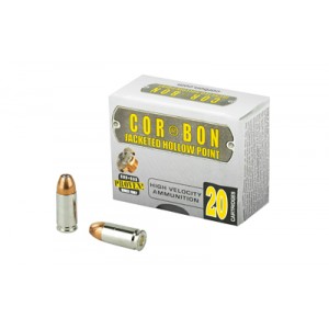 CORBON 9MM+P 115GR JHP 20/500