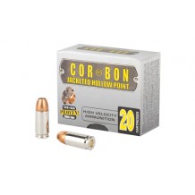 CORBON 9MM+P 125GR JHP 20/500