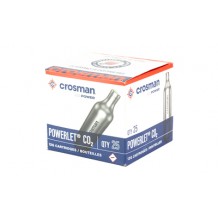 CROSMAN POWERLET CO2 CARTRIDGES 25PK