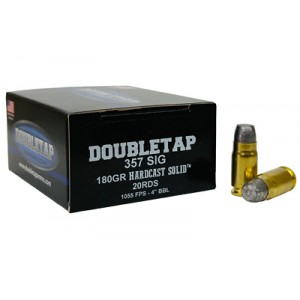 DBLTAP 357SIG 180GR HARDCAST 20/1000