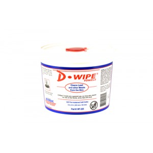 D-WIPE TOWELS 2-325 CT TUBS